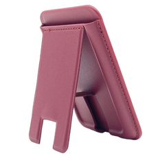 SOKIND 거치대형 맥세이프 초강력 흡착 마그네틱 핸드폰 카드지갑 MGC-006, 와인, 1개