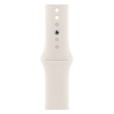 Apple 정품 2024 애플워치 스포츠 밴드, 스타라이트, 40mm, S/M, 1개