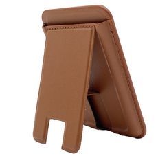 SOKIND 거치대형 맥세이프 초강력 흡착 마그네틱 핸드폰 카드지갑 MGC-006, 브라운, 1개