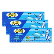 地球化學 超級色鉛筆 單色 天空藍 12入, 1色, 3個