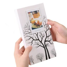 데이소이 슬림 패턴 미니 폴라로이드 앨범 9 x 6.2 cm, 01 겨울나무, 84매