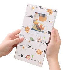 데이소이 슬림 패턴 미니 폴라로이드 앨범 9 x 6.2 cm, 02 작은제비, 84매