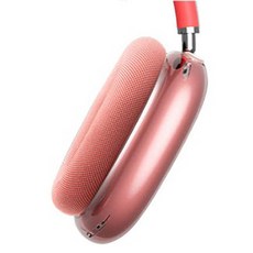 지모 에어팟 맥스 투명 젤리 커버 케이스, 핑크