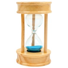 POPO FANCY 計時木製沙漏3分鐘, 藍色, 1個