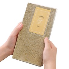 데이소이 슬림 패턴 미니 폴라로이드 앨범 9 x 6.2 cm, 13 골드패턴, 84매