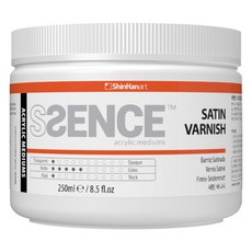 신한에쎈스 신한화구 아크릴컬러 새틴 바니시 젯소 Jar, 250ml, 1개