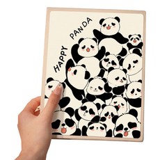 Daysoy 快樂回憶相簿 直式 11.8 x 16.1 cm, 03 快樂熊貓, 100張