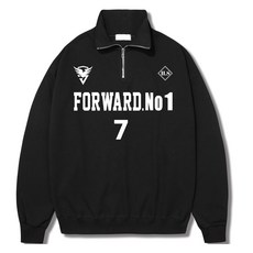 ILLUSO 男女通用 Forward7 柔軟特級雙面布半拉鍊Anorak大學T