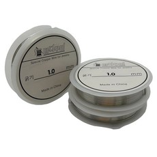 마다꾸미 비즈 공예 DIY 만들기 재료 철사 1mm, 실버, 3개
