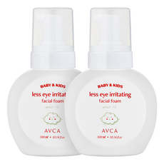 AVCA Baby&Kids孩童溫和潔顏慕斯, 300ml, 2瓶