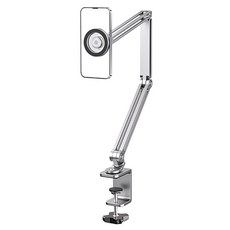 Winiz MagSafe 磁吸3段關節手機支架, 銀色, 1個, WZ-Z67S