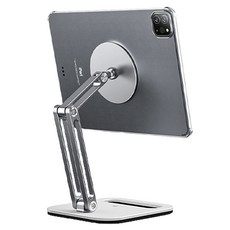 위니즈 마그네틱 맥세이프 태블릿 거치대, 실버, 1개, WZ-C47S