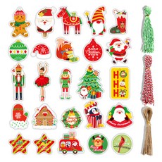 Maket Gamseong 聖誕裝飾吊牌 150種套組, 1套, 類型2
