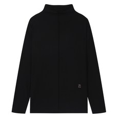 베스띠벨리 여성용 절개라인 모크넥 티셔츠 BJIBI9802