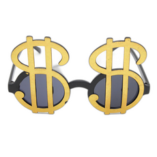 Kingsroad 趣味角色扮演眼鏡 RS9055GD, 1個, 混合色