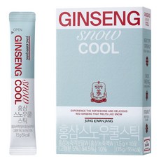 정관장 정품 홍삼스노우쿨스틱 10p, 15g, 1개