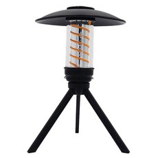 LIBERO 스파이럴 미니 LED 램프 랜턴, 블랙, 1개