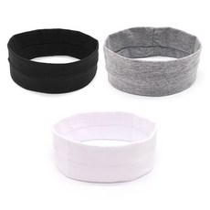 Fionani 素色基本款涼感髮帶 3件組, 混合色, 1套