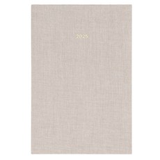 PAPERIAN 2025年 Attitude A5 月計畫本, 1個, 亞麻米色