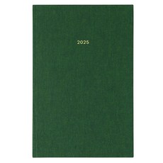 PAPERIAN 2025年態度B6每週計畫表, 1個, 翡翠綠