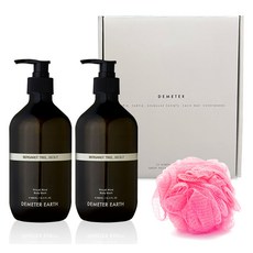 DEMETER 西西里沐浴露 500ml x 2入 + 沐浴球組, 1套