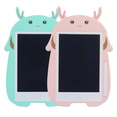 KY I & D LCD 動物彩色電子記事板 2入, 隨機出貨, 單一商品