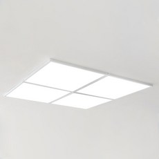 비츠조명 LED 뉴플랜 면조명 거실등 50W x 4p 개별설치 타입, 주광색(5700K)