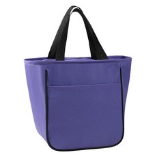 DAYSOY 大容量保溫保冷午餐袋, 1個, TYPE02 紫色