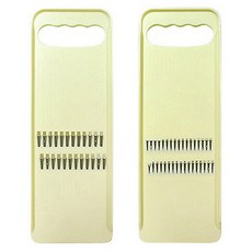 四季細刨絲刀 3mm + 1.6mm 套組, 象牙白, 1套