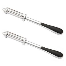 MGLE 3in1不鏽鋼萬用削皮器, 單色, 2個