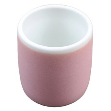 달소금 도자기 원샷잔 미니 술잔, 투톤핑크, 1개