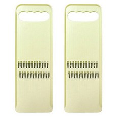 四季細絲刨刀 3mm, 象牙白, 2個