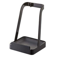 키밍 냄비 뚜껑 국자 다용도 조리도구 거치대 A형, 블랙, 1개