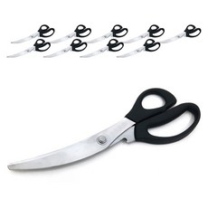 CoCoREX 高級烤肉剪刀, 10個, 黑色