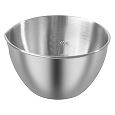 MGLE 304 不鏽鋼攪拌碗和篩碗, 1個, 單色