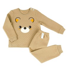 Maykids 兒童青少年 I'm Bear 保暖內衣套裝