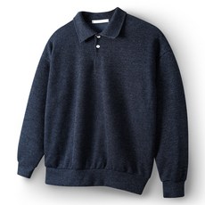 HARRISON HOMME 燈芯絨長袖翻領針織T恤 HA-1017 NAT1009