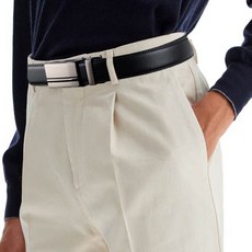 잭케빈 남성용 원터치 가죽 자동 정장벨트 JK-WON001