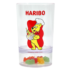 하리보 투명컵, RED, 1개, 200ml