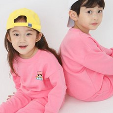 KIDSCREW 兒童粉嫩心情上衣下著套裝