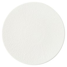 J-Table 圓形陶瓷高腳擺盤, 1個, 白色