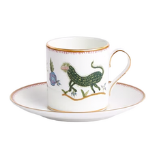 웨지우드 킷 켐프 미티컬 크레이처 커피컵 + 소서 세트12cm 75ml, 혼합색상, 1세트