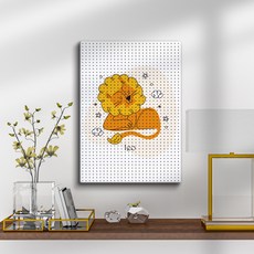 타공판닷컴 UV프린팅타공판 600 x 900 mm, 별자리(사자자리), 1개