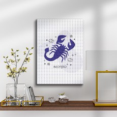 타공판닷컴 UV프린팅타공판 600 x 900 mm, 별자리(전갈자리), 1개