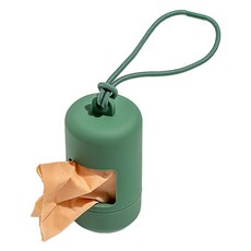 Yoreungae 狗狗彩色便便袋, 1個, 1入, 綠色