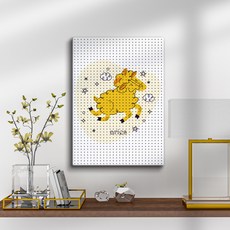 타공판닷컴 UV프린팅타공판 600 x 900 mm, 별자리(양자리), 1개