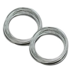 마다꾸미 비즈 공예 DIY 만들기 재료 철사 2mm, 2개
