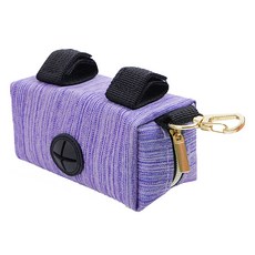 요런개 강아지 줄무늬 풉백 파우치, 퍼플, 1개, 1개입