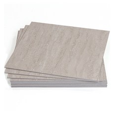 Deco Love 黏合地板裝飾磁磚 12p, 米色粗糙混凝土 (TI-16), 1個