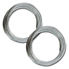 MaDaKkuMi 串珠工藝DIY手作材料鐵絲 2.5mm, 單一顏色, 2個